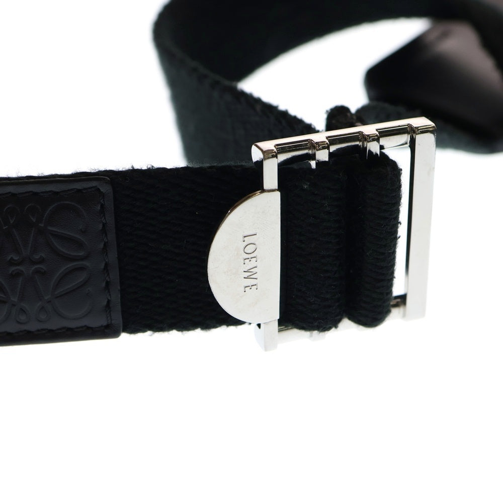 LOEWE(ロエベ) ミリタリー メッセンジャーバッグ XS ショルダーバッグ ブラック B553A72X22 レディース