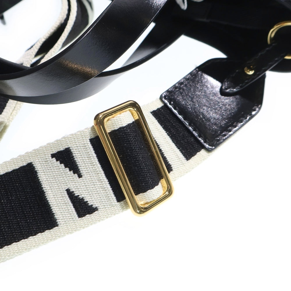 MARNI(マルニ) MUSEO BAG MINI ミュゼオ ミニ ショルダーベルト トートバッグ 3way ブラック SHMP0039U1