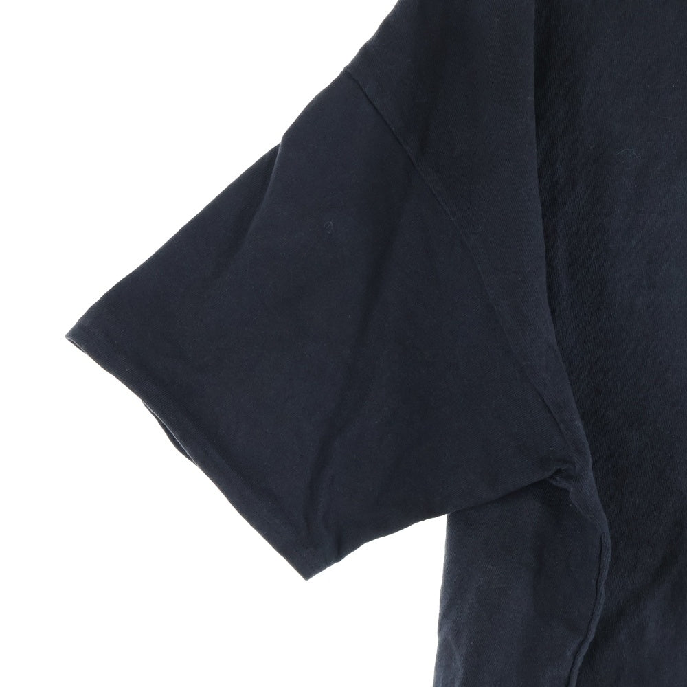 cvtvlist(カタリスト) OUR LIFE TEE バックロゴプリント クルーネック半袖Tシャツカットソー ブラック