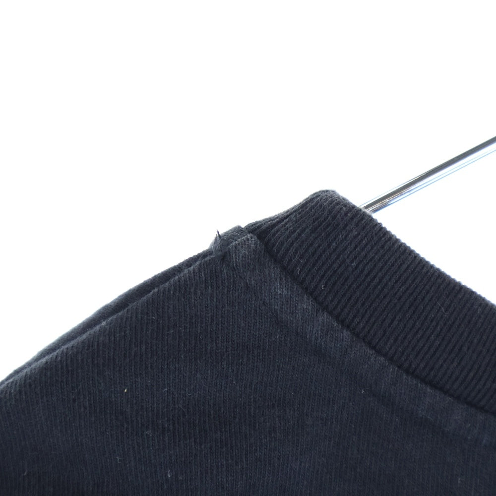 cvtvlist(カタリスト) OUR LIFE TEE バックロゴプリント クルーネック半袖Tシャツカットソー ブラック