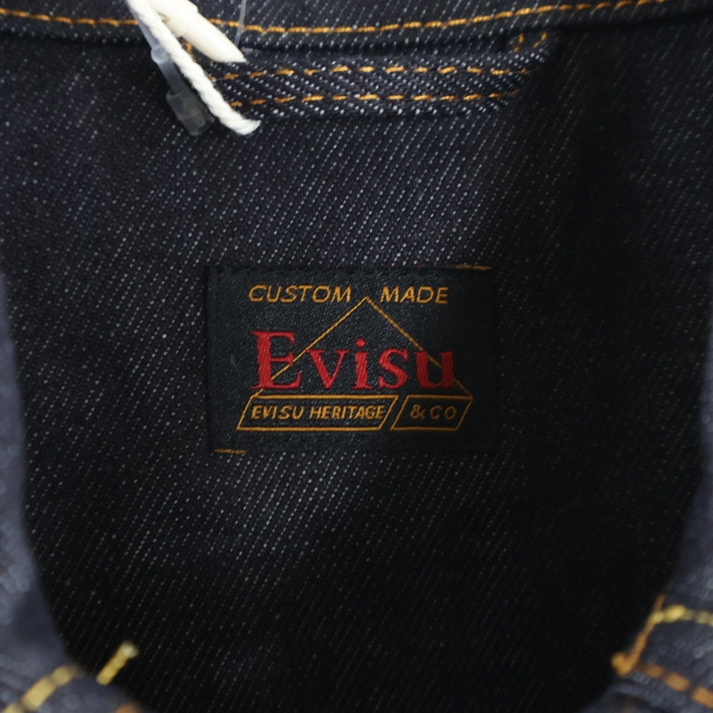 EVISU(エビス) 午年背面刺繍 デニムジャケット インディゴ 2ESHTM6DJ1167RXDN