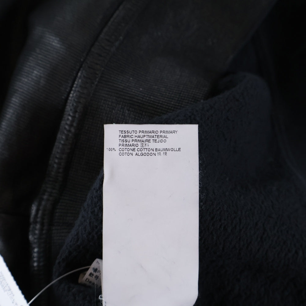 DSQUARED2(ディースクエアード) 15AW フロントプリントデザイン 前V クルーネックスウェットトレーナー ブラック S74GU0091 S25030