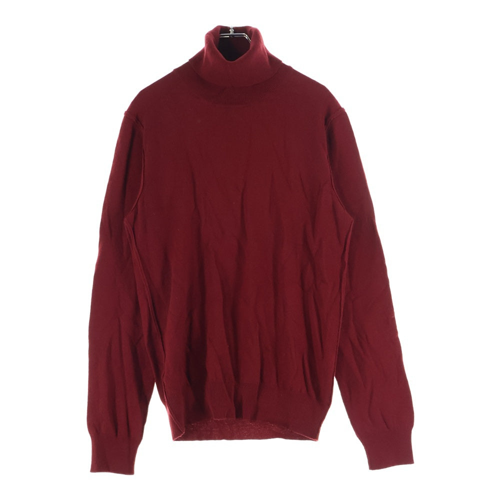 DOLCE & GABBANA(ドルチェアンドガッバーナ) ハイネック カシミヤ ニットセーター レッド G1610K/F44EA
