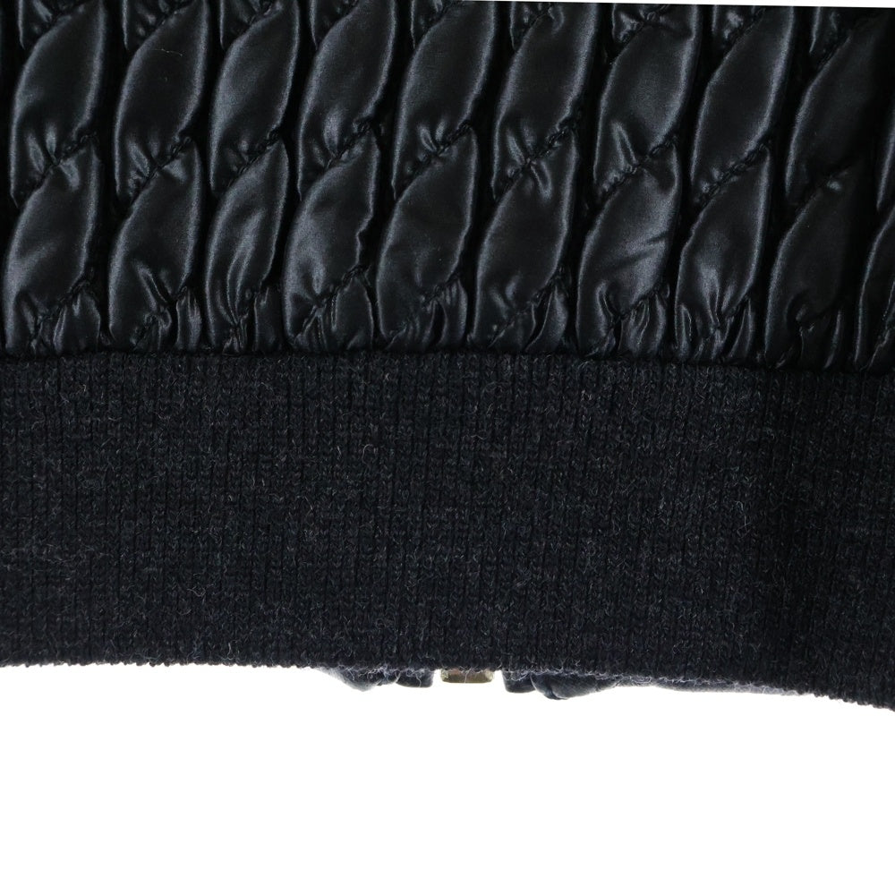 DOLCE & GABBANA(ドルチェアンドガッバーナ) 中綿 キルティングジャケット ブラック G9CM6T/G7ZGM-B
