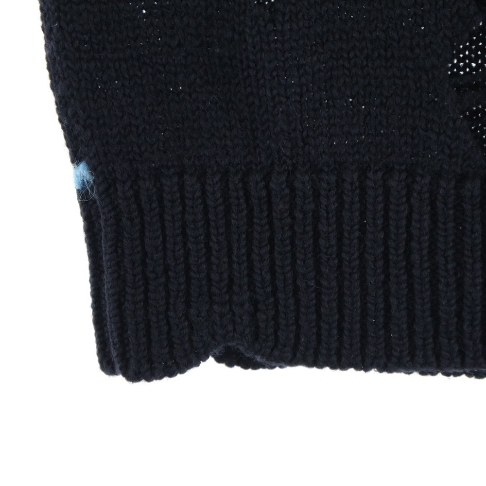 RAF SIMONS(ラフシモンズ) 15AW デストロイニットベスト ブラック