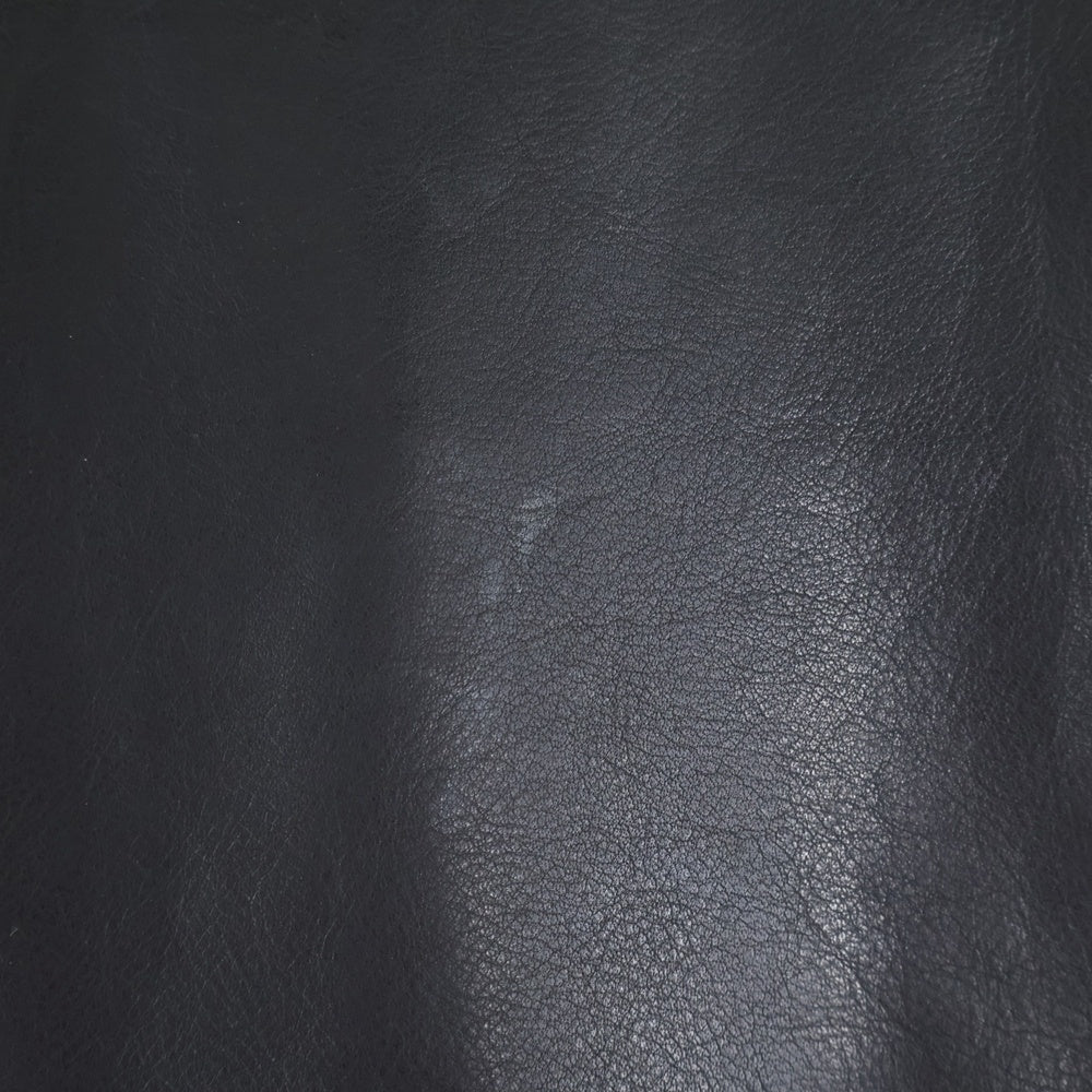 DIESEL BLACK GOLD(ディーゼルブラックゴールド) カウレザー シングルライダースジャケット ブラック