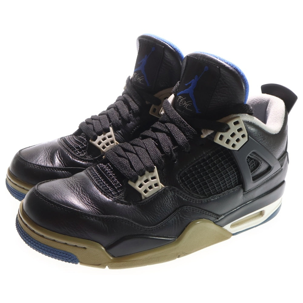 NIKE(ナイキ) AIR JORDAN 4 RETRO MOTORSPORTS ALTERNATE エアジョーダン4 レトロ モータースポーツ オルタネイト ハイカットスニーカー ブラック US10/28cm 308497-006