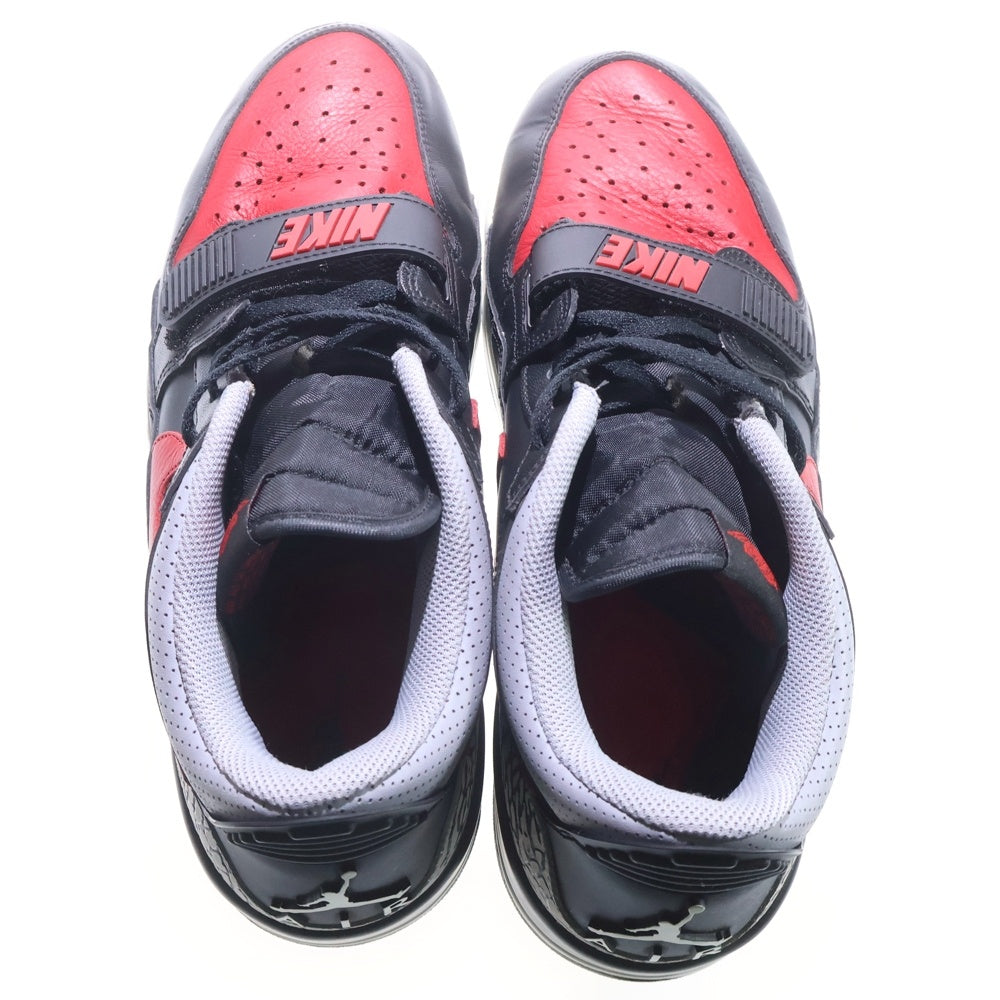 NIKE(ナイキ) AIR JORDAN LEGACY 312 LOW エアジョーダン レガシー 312 ローカットスニーカー ブラック/レッド US9.5/27.5cm CD7069-006