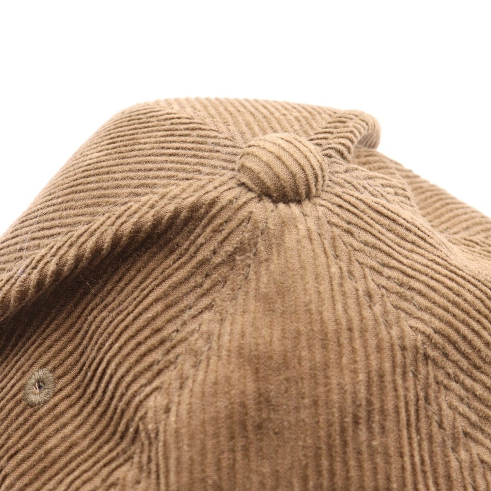 Buzz Rickson's(バズリクソンズ) 30th ANNIVERSARY MODEL CORDUROY BALL CAP 30周年記念モデル フロント刺繍 コーデュロイ ボールキャップ カーキ BR02771