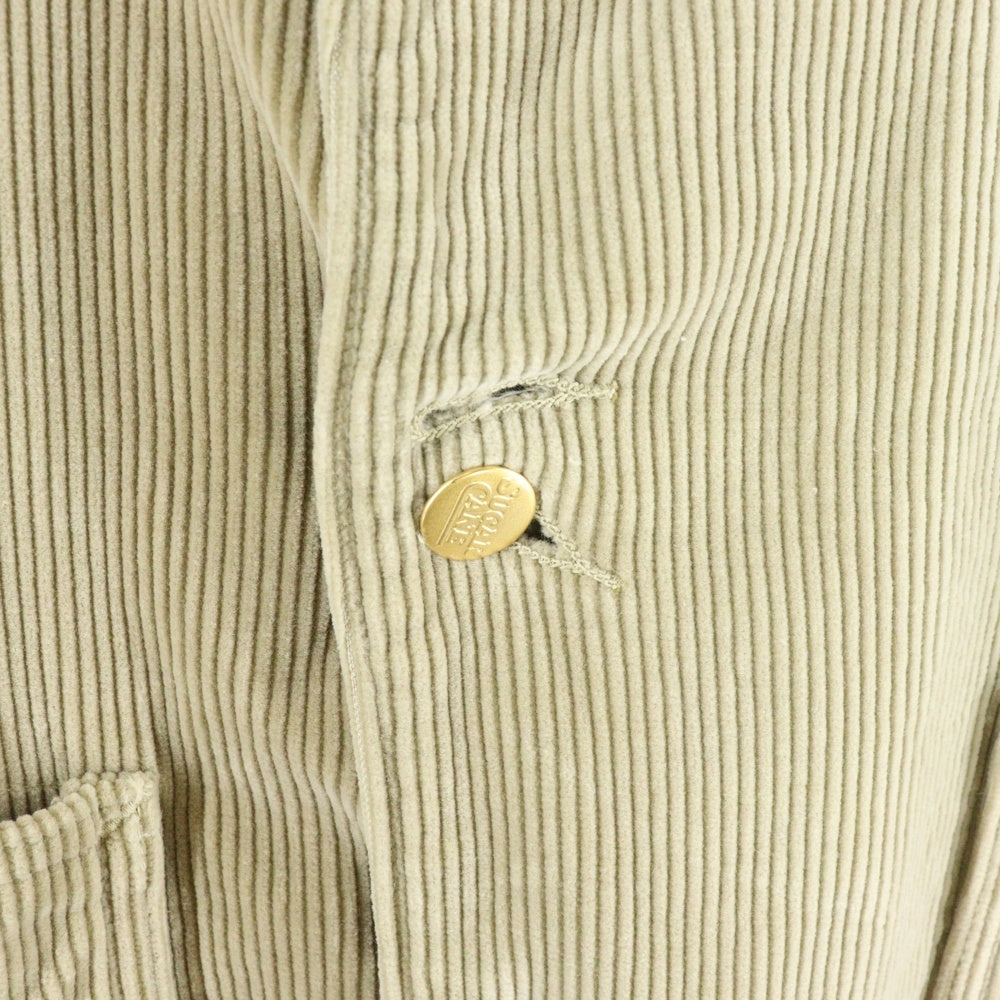 SUGAR CANE(シュガーケーン) 9W CORDUROY BLANKET LINED WORK COAT コーデュロイ ブランケット裏地 ワークコート ブラウン SC15233