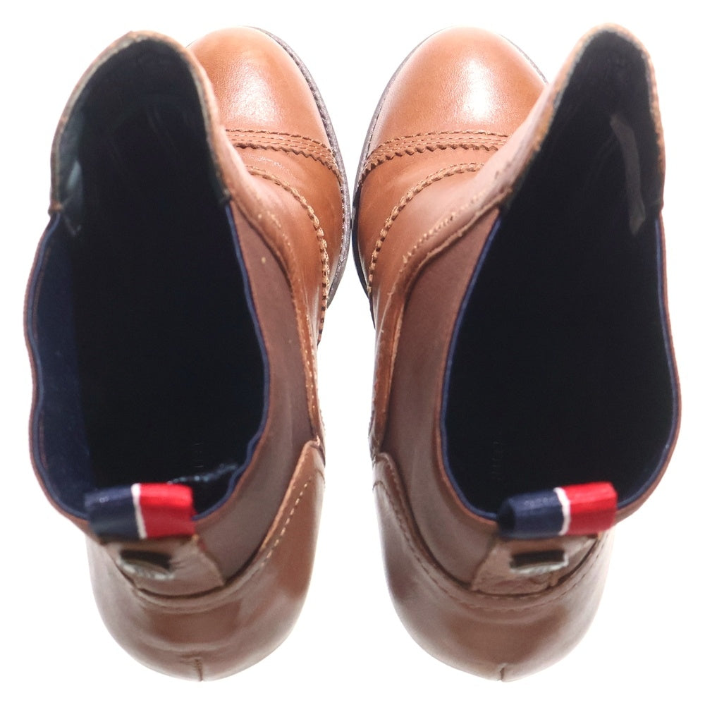 TOMMY HILFIGER(トミーヒルフィガー) Half Boots & Ankle Boots レザーハーフアンクルブーツ レディース ブラウン FW56814782