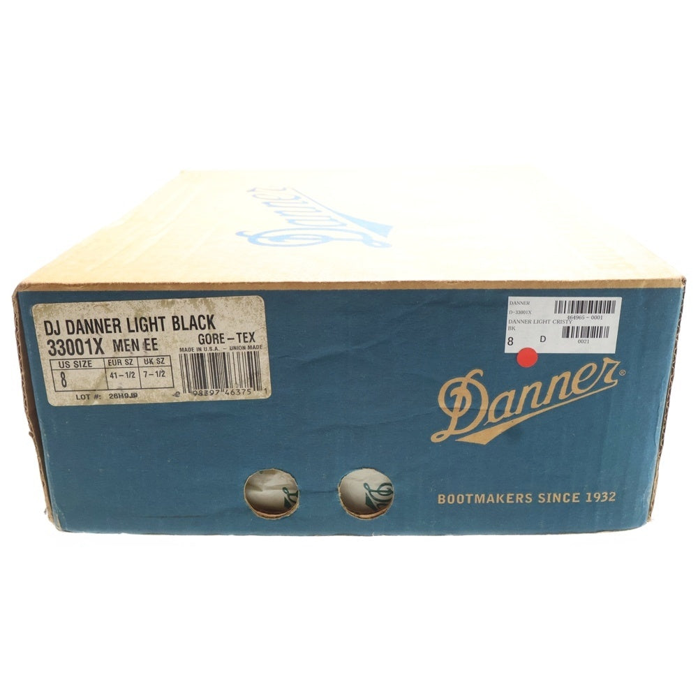 DANNER(ダナー) GORE-TEX スエード切り替え レザートレッキングシューズ ブラック 33001X