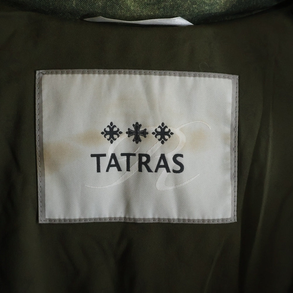 TATRAS(タトラス) DONATELLO ドナテロ カモ柄ダウンジャケット カーキ MTA15A4290