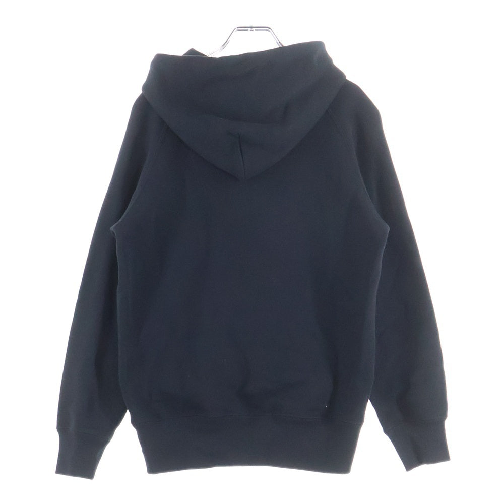 Sacai(サカイ) 21SS ×KAWS 刺繍ロゴ プルオーバーパーカー ブラック 21-0283S