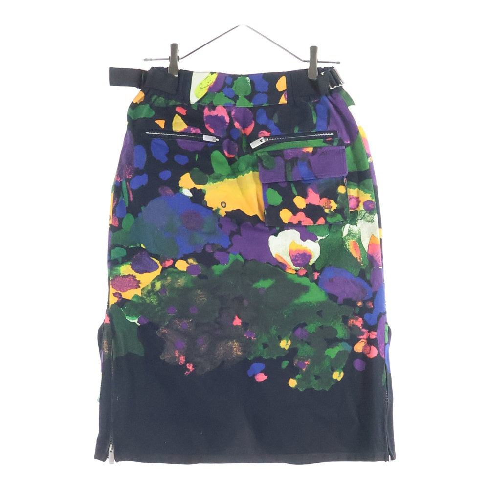 Sacai(サカイ) 19AW 総柄 カーゴスカート マルチカラー レディース 19-04387