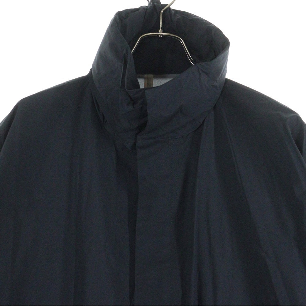 HYKE(ハイク) 21SS PERTEX MILITARY COAT パーテックス ミリタリー コート ブラック 211-27028 020