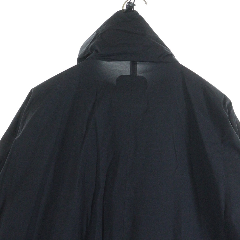 HYKE(ハイク) 21SS PERTEX MILITARY COAT パーテックス ミリタリー コート ブラック 211-27028 020