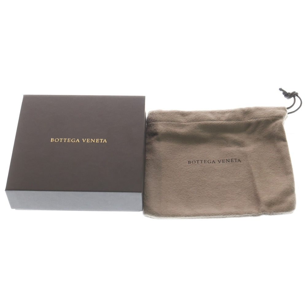 BOTTEGA VENETA(ボッテガヴェネタ) イントレチャート スクエア ジップアラウンドウォレット ブルー レディース
