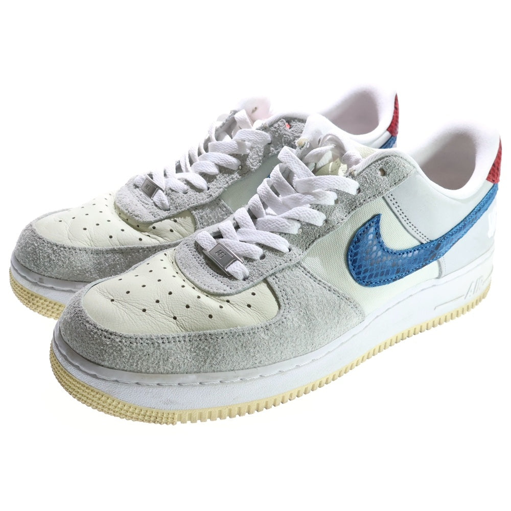 NIKE(ナイキ) ×UNDEFEATED AIR FORCE 1 LOW アンディフィーテッド エアフォース1 ローカットスニーカー ホワイト US10/28cm DM8461-001