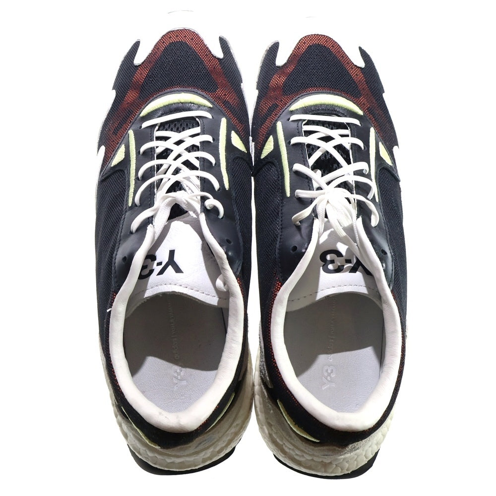 Y-3(ワイスリー) RISHU RUN リシューラン ローカットスニーカー ホワイト/ブラック US12/30cm
