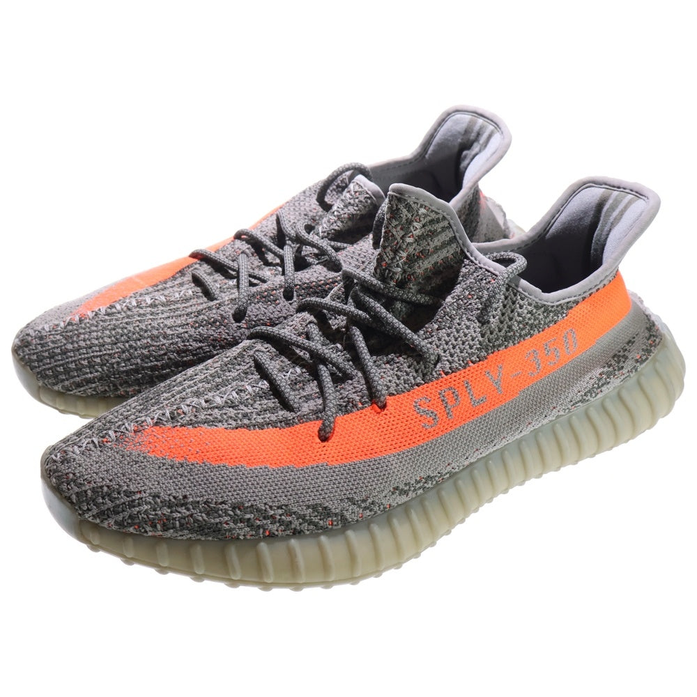 adidas(アディダス) YEEZY BOOST 350 V2 BELUGA イージーブースト 350 V2 ベルーガ ローカットスニーカー グレー/オレンジ US12/30cm BB1826