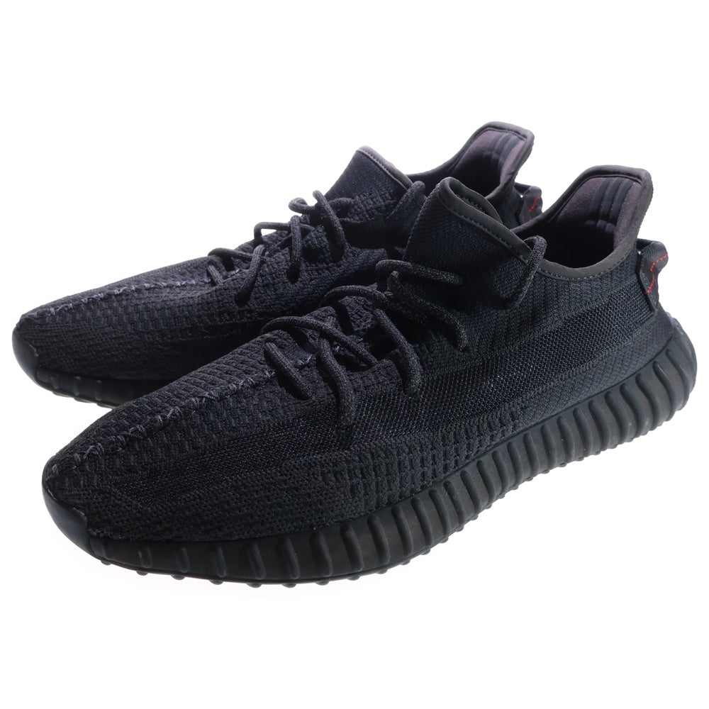 adidas(アディダス) YEEZY BOOST 350 V2 BLACK イージーブースト 350 V2 ローカットスニーカー ブラック US12.5/30.5cm FU9006