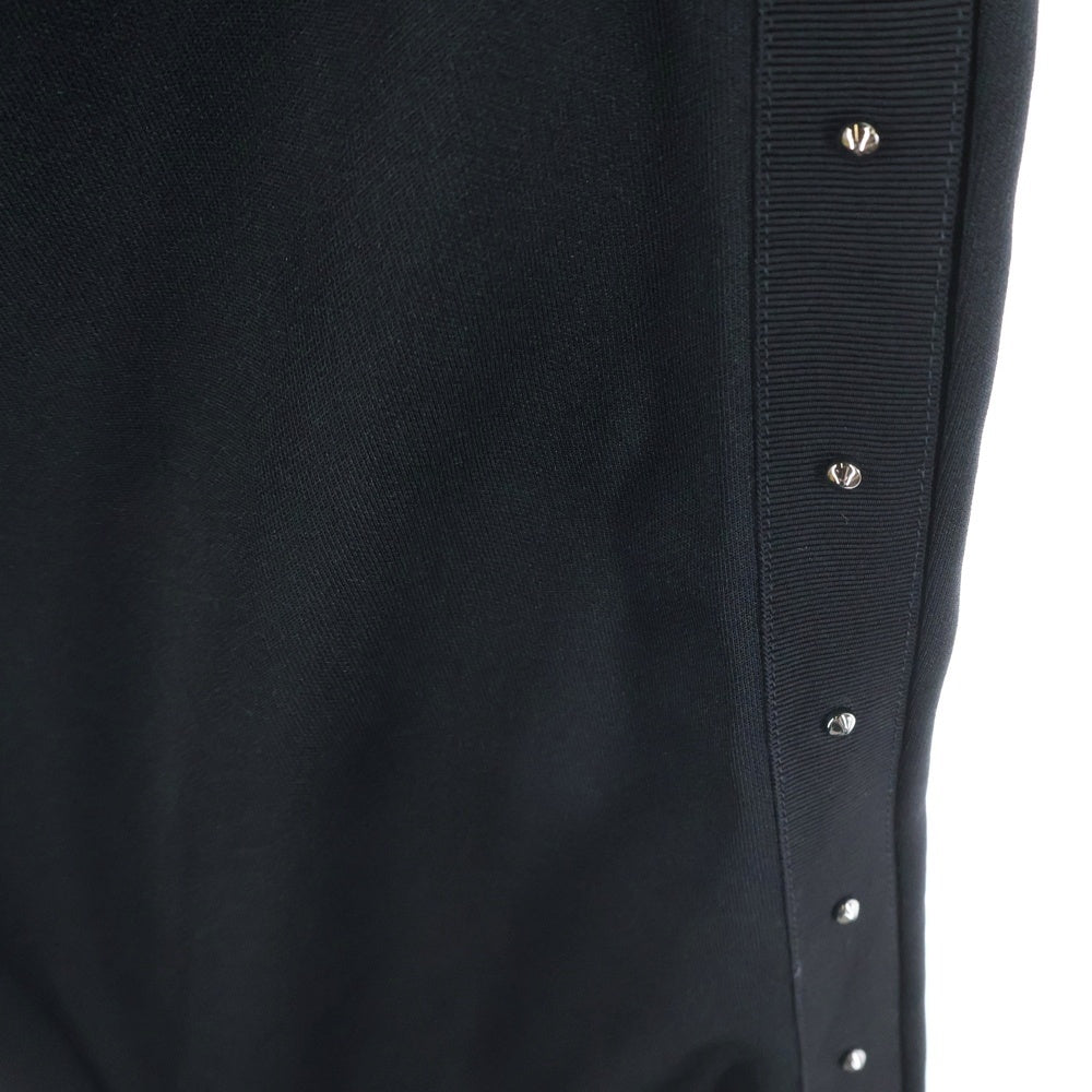MONCLER(モンクレール) サイドスタッズ装飾 スウェットパンツ ブラック H20918H00001 899A1