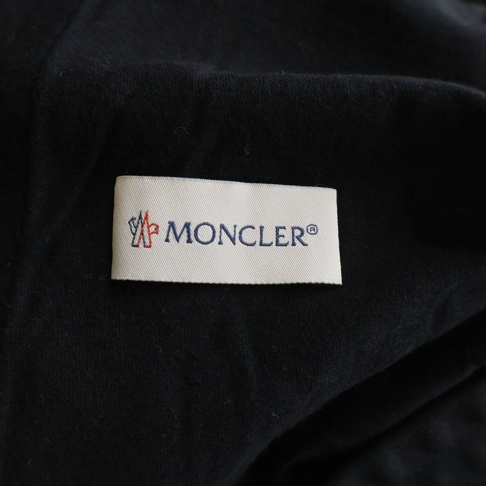 MONCLER(モンクレール) サイドスタッズ装飾 スウェットパンツ ブラック H20918H00001 899A1