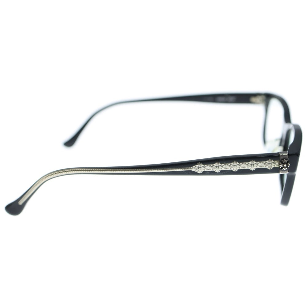 CHROME HEARTS(クロムハーツ) DROP BOX ドロップボックス CHプラステンプル ウェリントンフレーム メガネ サングラス 眼鏡 ブラック