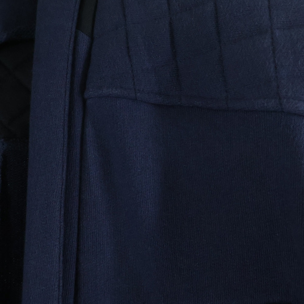 BALMAIN(バルマン) キルティング切り替え スペンサージャケット ネイビー S5HJ717C830