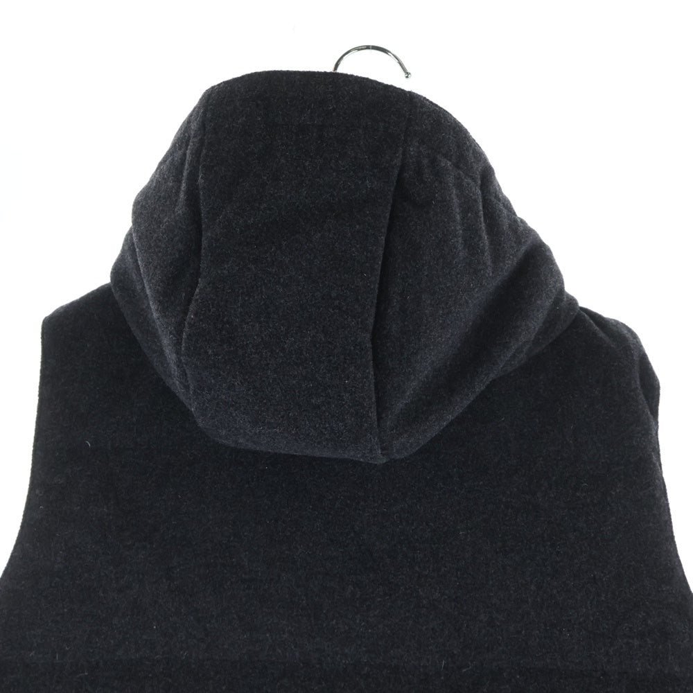 DANTON(ダントン) ×BEAMS別注 ウールモッサ ダウンベスト グレー JD-8852 CWM-BM