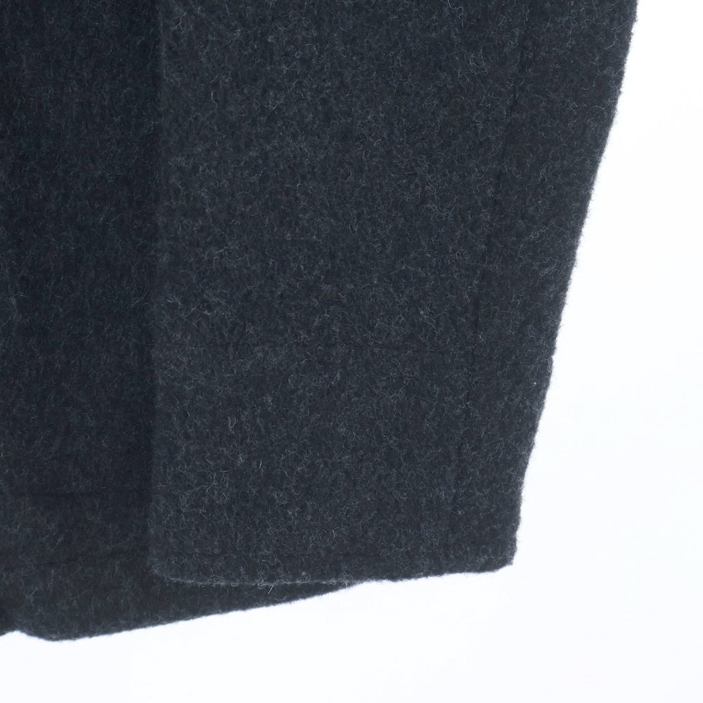 DANTON(ダントン) 丸襟 ウールモッサ ジャケット グレー JD-8237 WOM