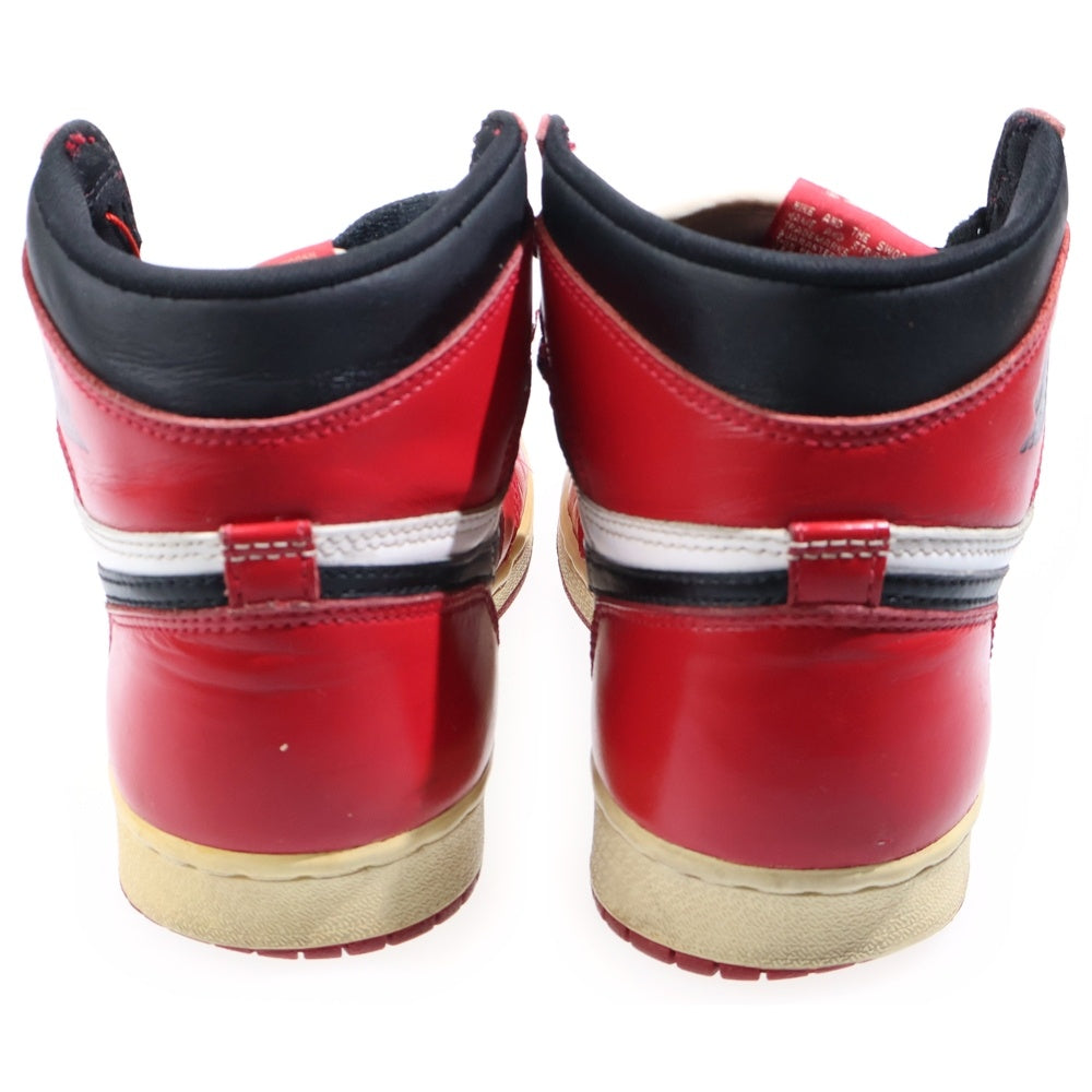 NIKE(ナイキ) 【観賞用 1994年製】 Air Jordan 1 Retro High Chicago エアジョーダン1 レトロ シカゴ ハイカットスニーカー ホワイト/レッド US10/28cm 130207-101