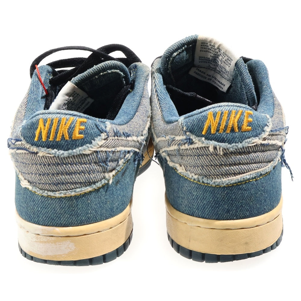 NIKE(ナイキ) 【観賞用 2005年製】 Dunk Low CL Denim ダンク CL デニム ローカットスニーカー インディゴ US9.5/27.5cm 304714-441
