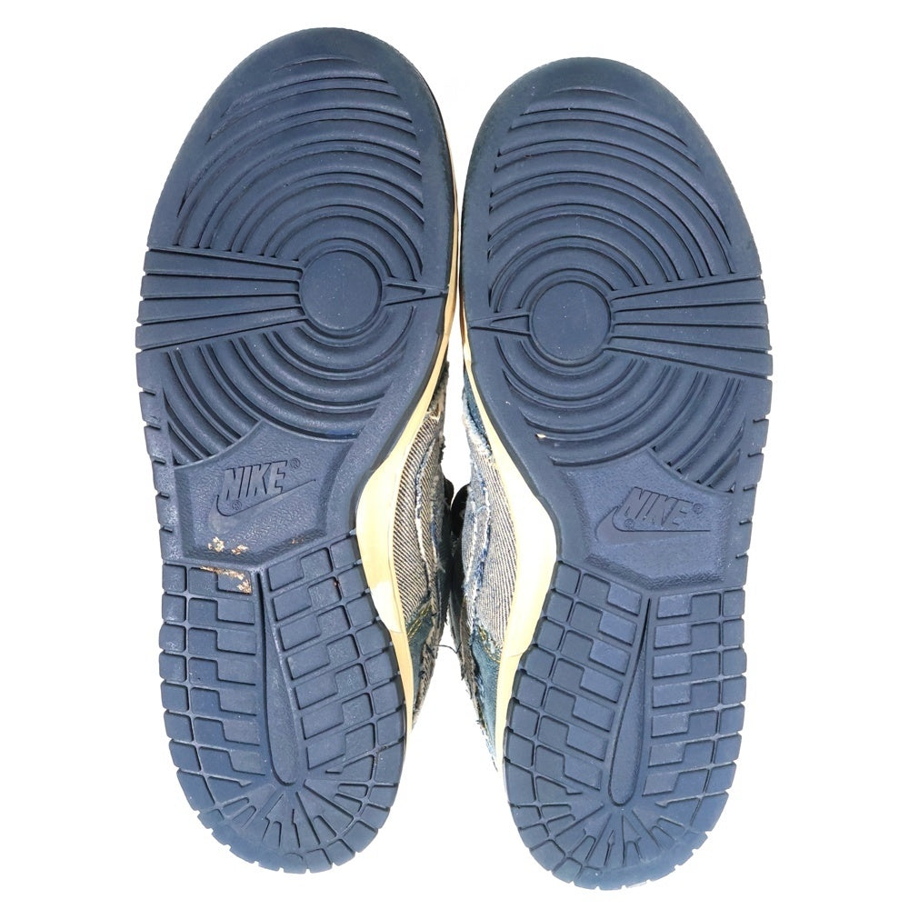 NIKE(ナイキ) 【観賞用 2005年製】 Dunk Low CL Denim ダンク CL デニム ローカットスニーカー インディゴ US9.5/27.5cm 304714-441
