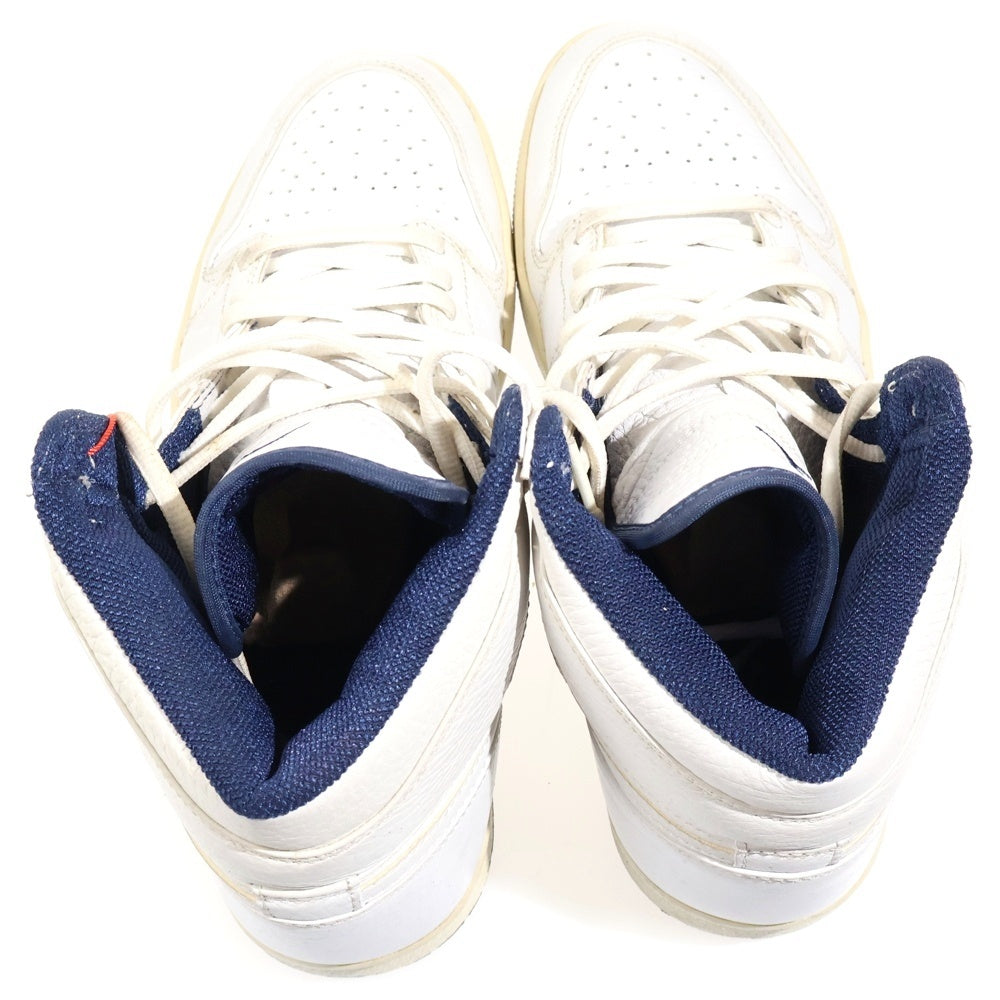 NIKE(ナイキ) 【観賞用 2001年製】 Air Jordan 1 Retro Japan エアジョーダン1 レトロ ジャパン ハイカットスニーカー ホワイト/ネイビー US10/28cm 136060-111