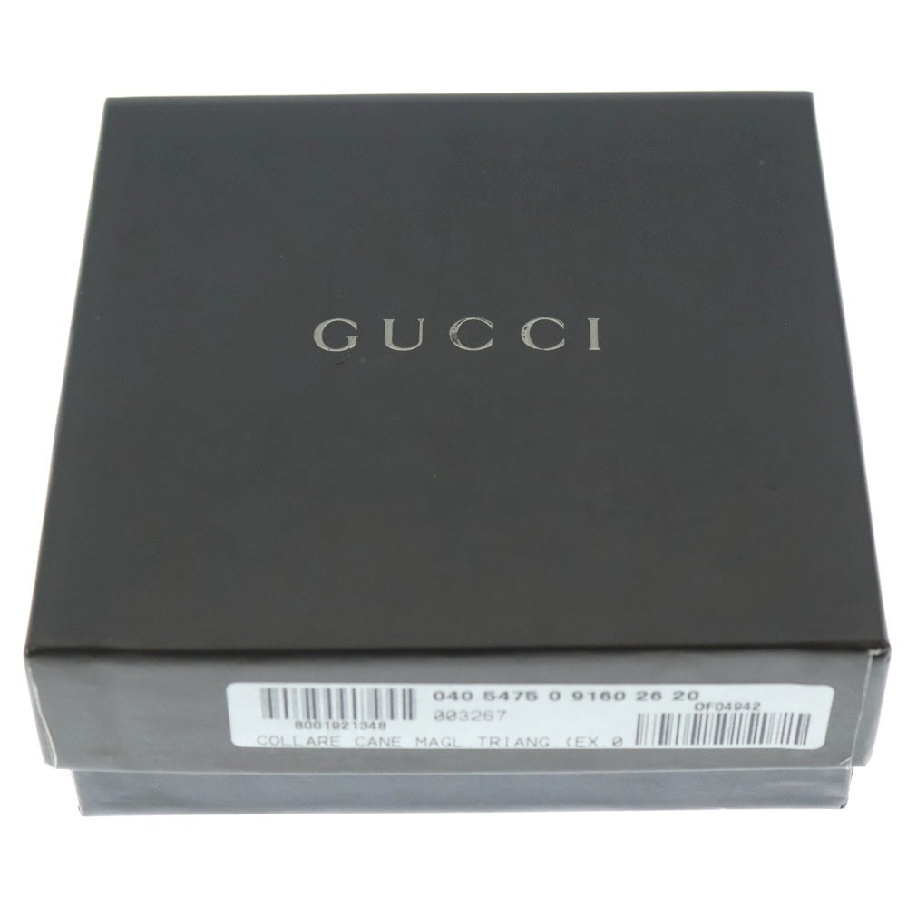 GUCCI(グッチ) Dog Collar トムフォード期 コイン型ドッグカラー シルバー