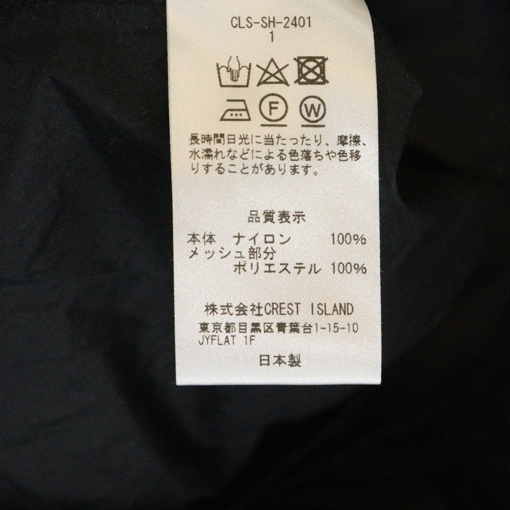 CLESSTE(クレスト) ACTIVE CITY PULLOVER JKT アクティブ シティ プルオーバー ジャケット ネイビー CLS-SH-2401