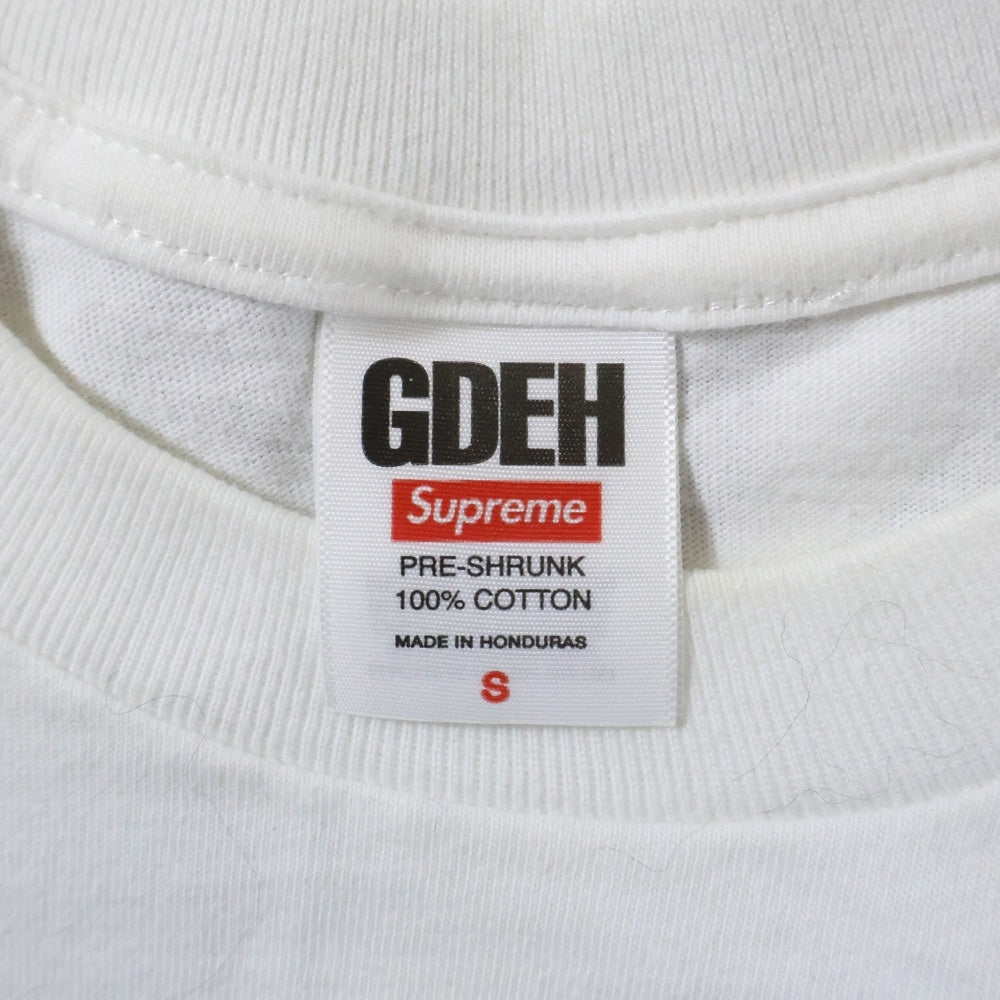 SUPREME(シュプリーム) 25SS ×GOODENOUGH End Racism Tee グットイナフ エンドレイシズム クルーネック 半袖Tシャツ カットソー ホワイト