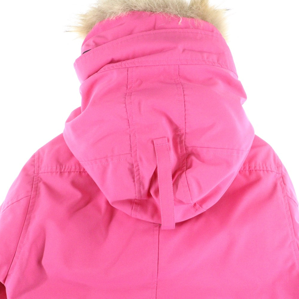 CANADA GOOSE(カナダグース) JASPER PARKA ジャスパーパーカー コヨーテファー フーデッドジップアップダウンジャケット ピンク 68F8490