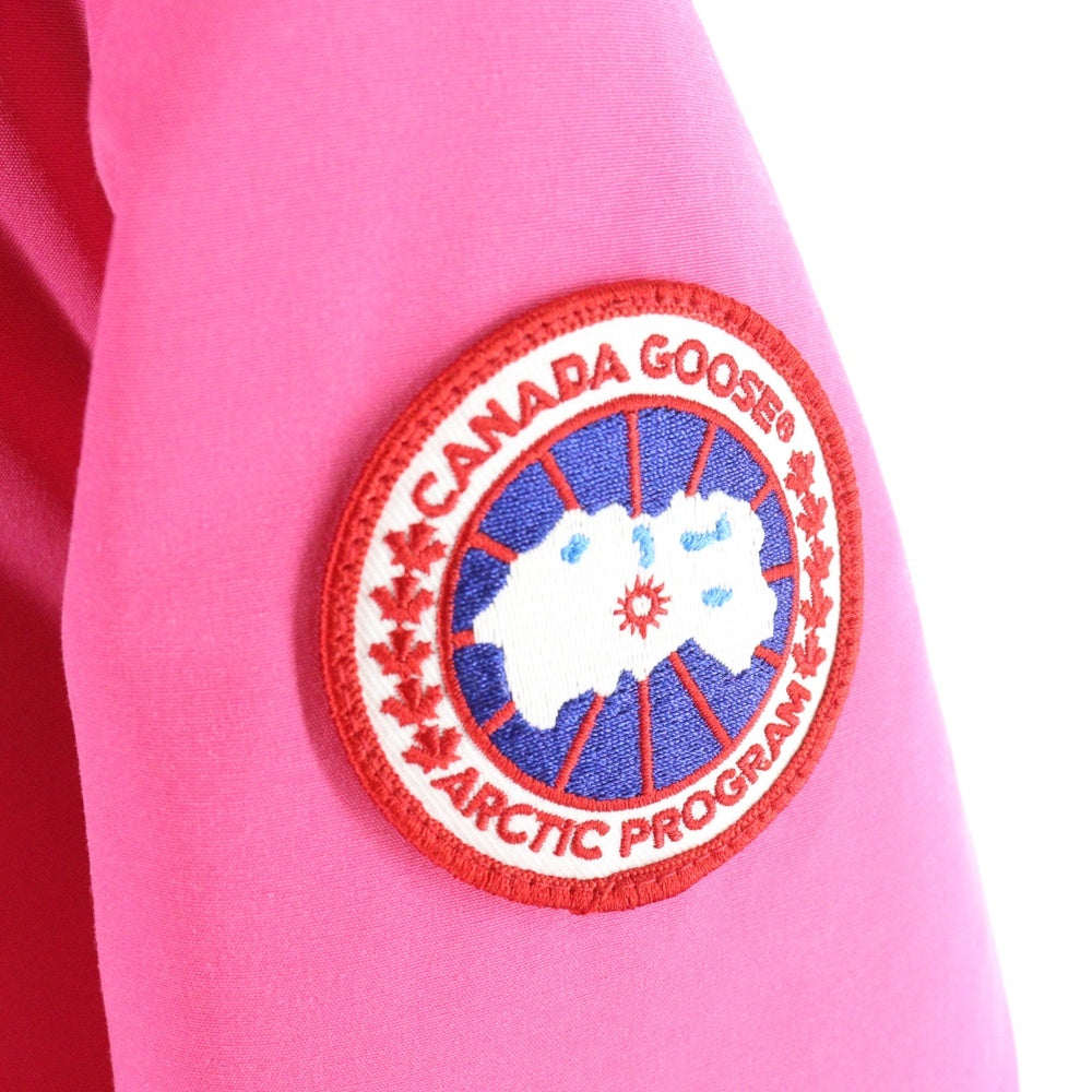 CANADA GOOSE(カナダグース) JASPER PARKA ジャスパーパーカー コヨーテファー フーデッドジップアップダウンジャケット ピンク 68F8490