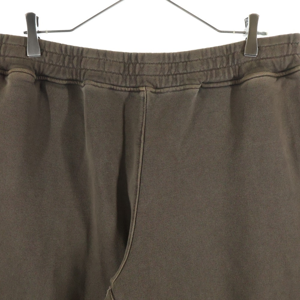 WIND AND SEA(ウィンダンシー) バックロゴ刺繍 ドローストリング ジョガースウェットパンツ ブラウン WDS-O-EPM-25-Q1-PT-01