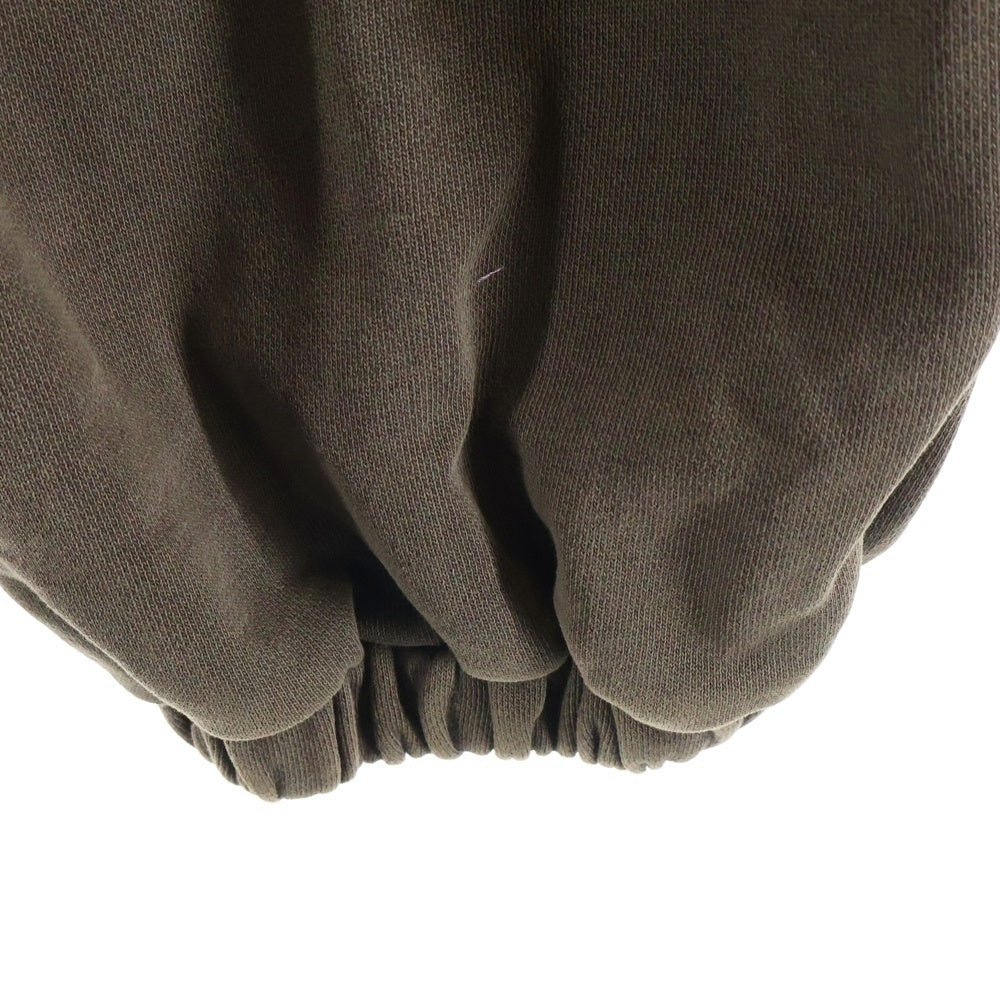 WIND AND SEA(ウィンダンシー) バックロゴ刺繍 ドローストリング ジョガースウェットパンツ ブラウン WDS-O-EPM-25-Q1-PT-01