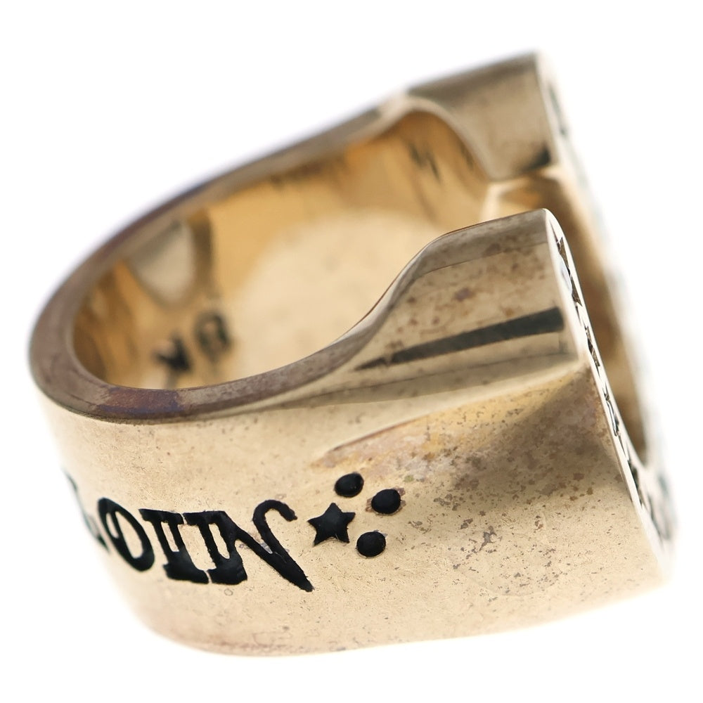 TENDERLOIN(テンダーロイン) T-H.SRING GOLD/STONE 8K ダイヤ ホースシューリング ゴールド