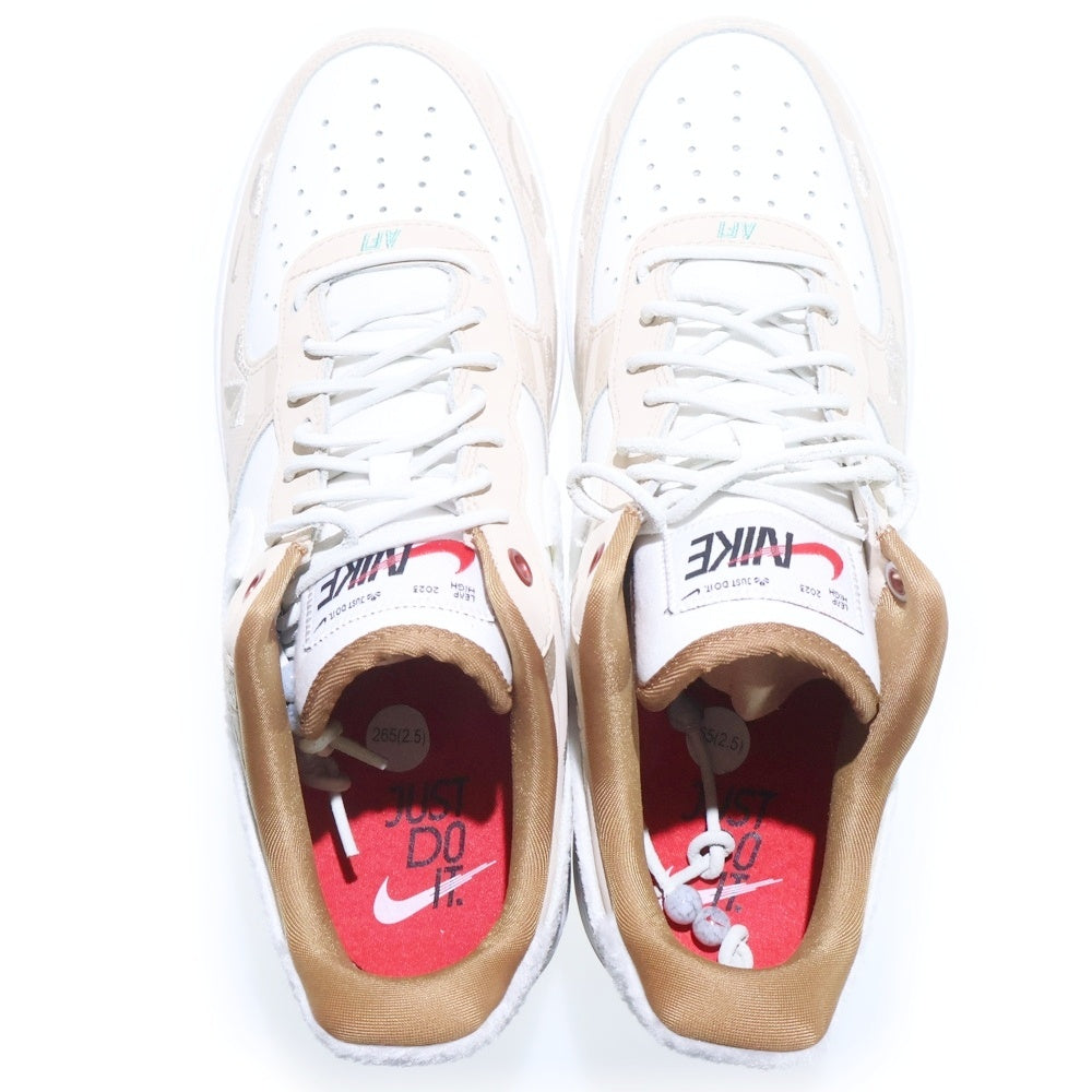 NIKE(ナイキ) WMNS AIR FORCE 1 LOW YEAR OF THE RABBIT LEAP HIGH ウィメンズ エアフォース1 ローカットスニーカー US9.5/26.5cm FD4341-101 レディース