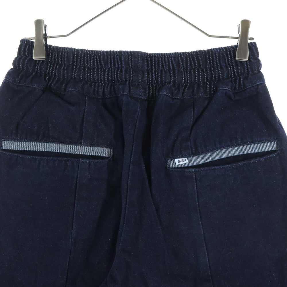 SAPEur(サプール) DENIM TRACK PANTS デニム トラック パンツ インディゴ A0021-176