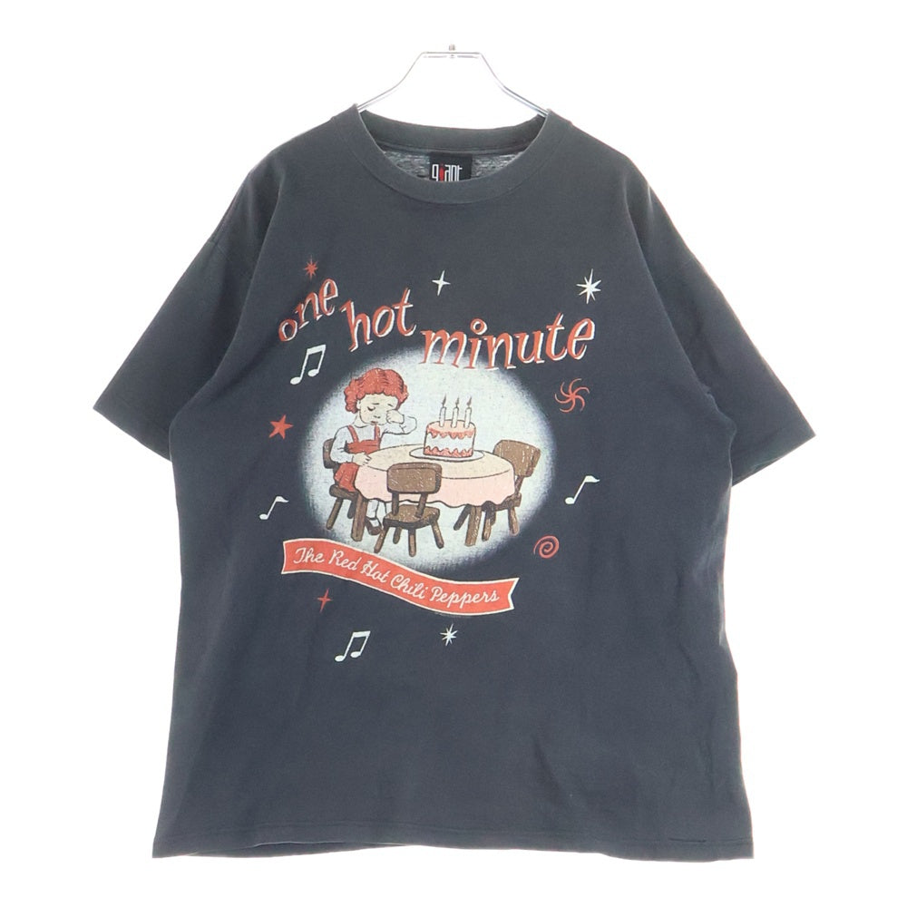 VINTAGE(ヴィンテージ) 90s レッドホットチリペッパーズ ワンホットミニット 1996ワールドツアー クルーネック半袖Tシャツカットソー ブラック