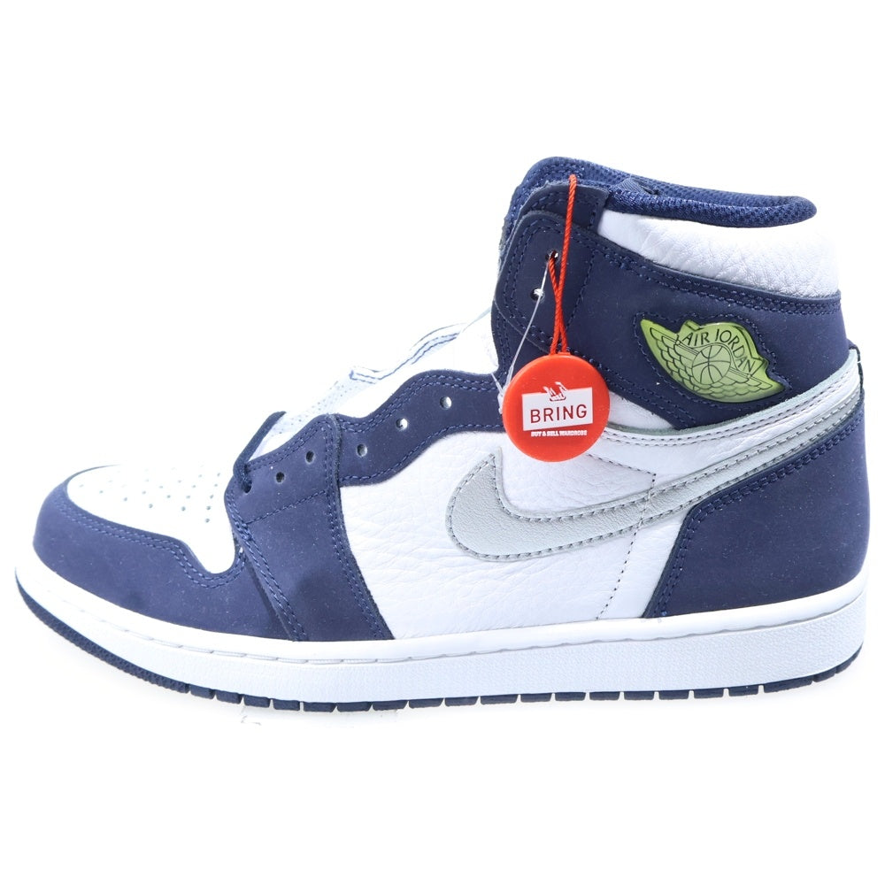 NIKE(ナイキ) Air Jordan 1 High OG CO.JP Midnight Navy エアジョーダン 1 ハイ OG CO.JP ミッドナイトネイビー ハイカットスニーカー US9.5/27.5cm DC1788-100
