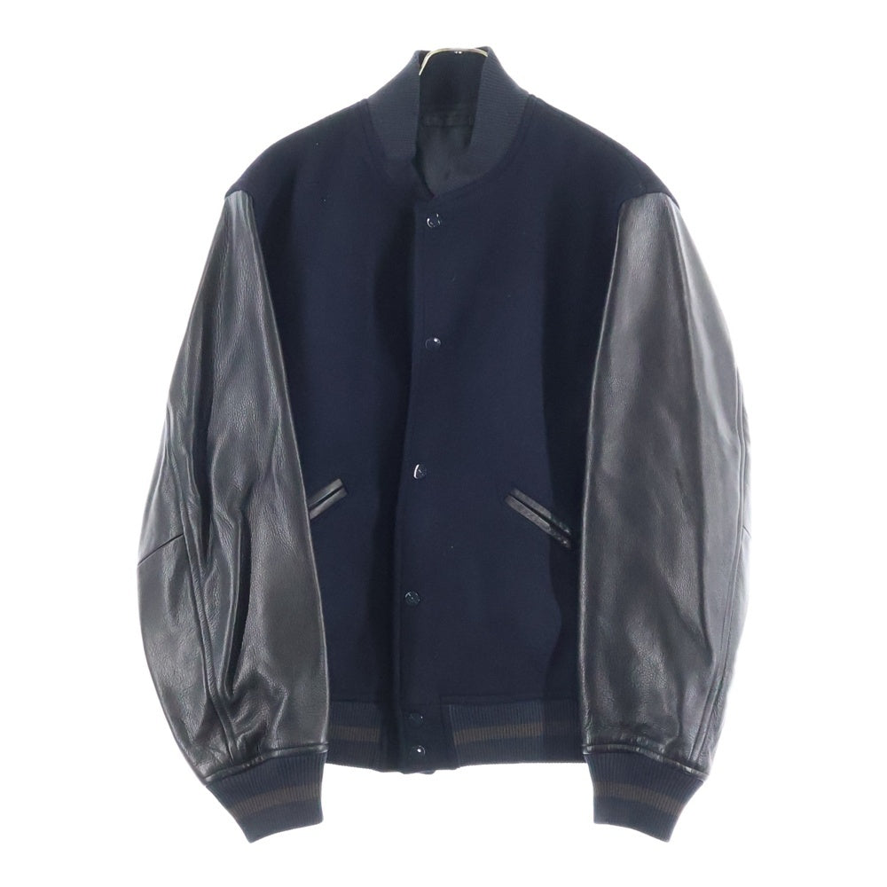 blurhms(ブラームス) Wool Melton Award Jacket ウールメルトンアワードジャケット ブラック bROOTS25F1