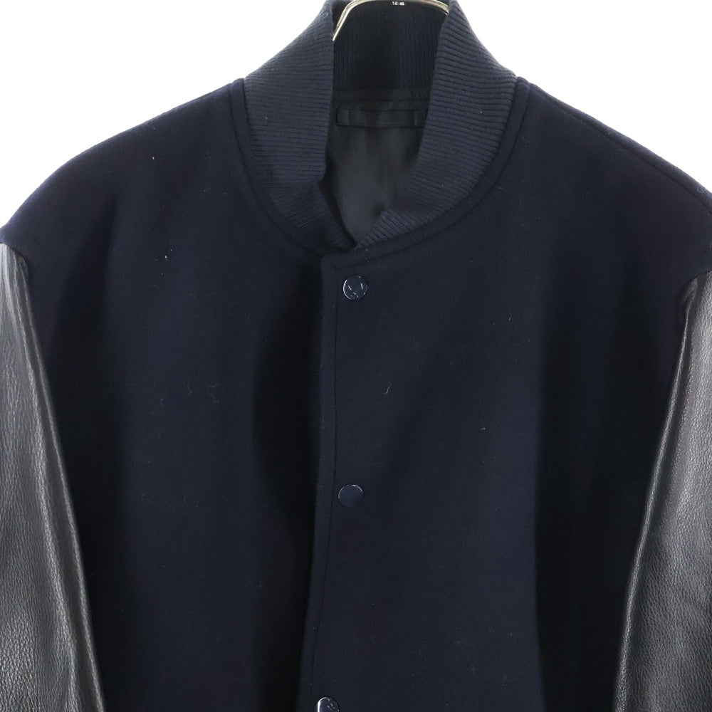 blurhms(ブラームス) Wool Melton Award Jacket ウールメルトンアワードジャケット ブラック bROOTS25F1